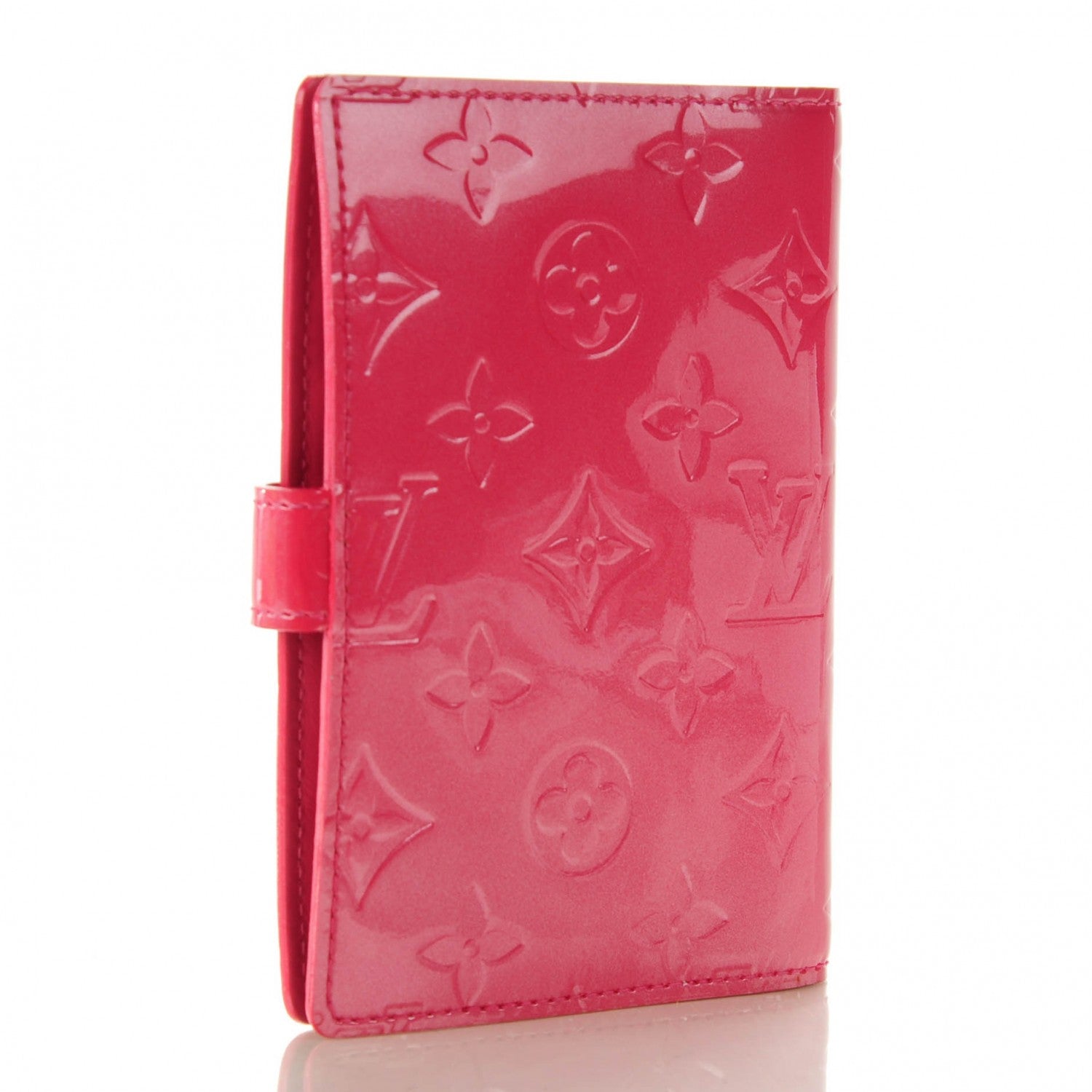 Louis Vuitton Vernis Small Ring Agenda Cover Framboise 3 of 7