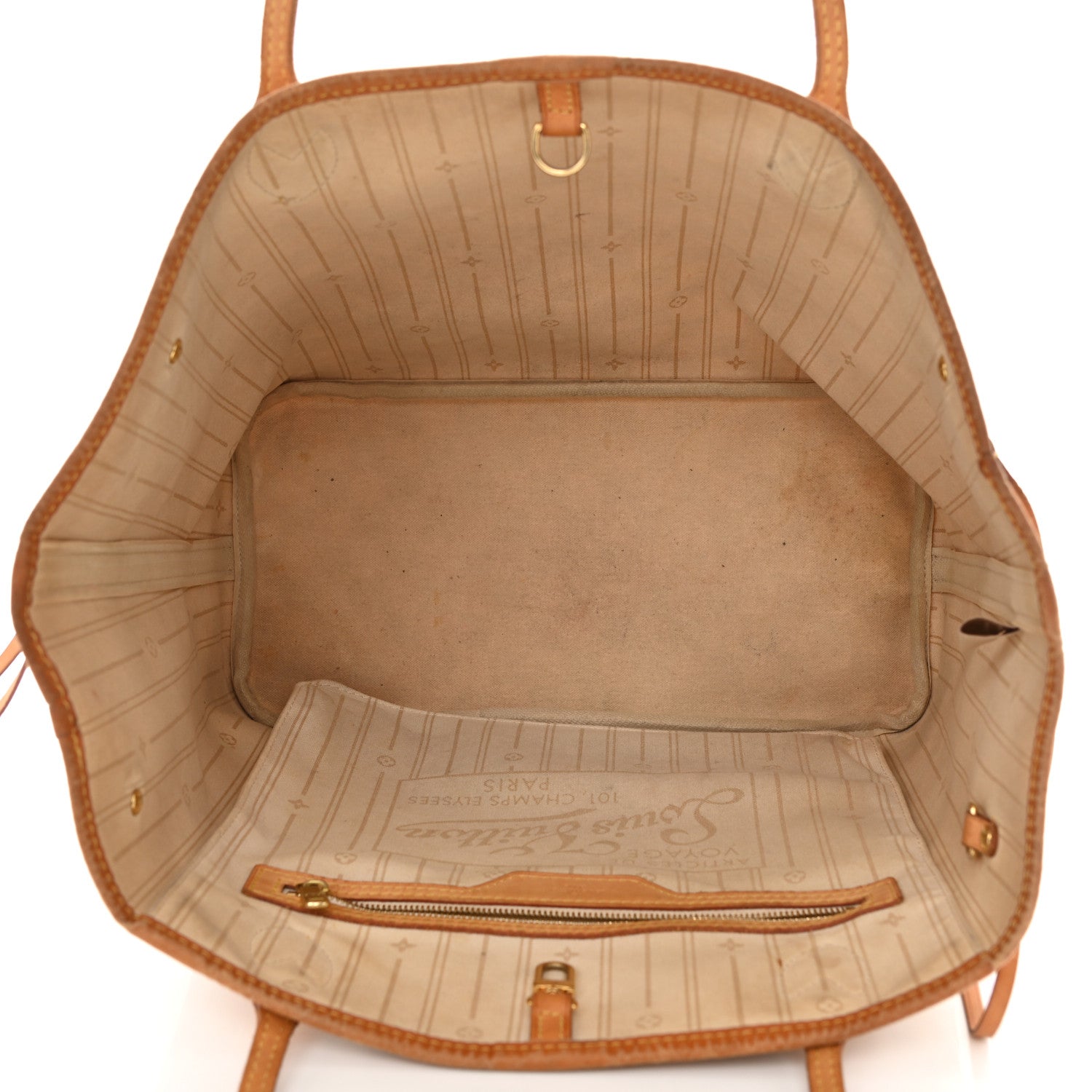 Louis Vuitton Damier Azur Neverfull MM 5 of 11