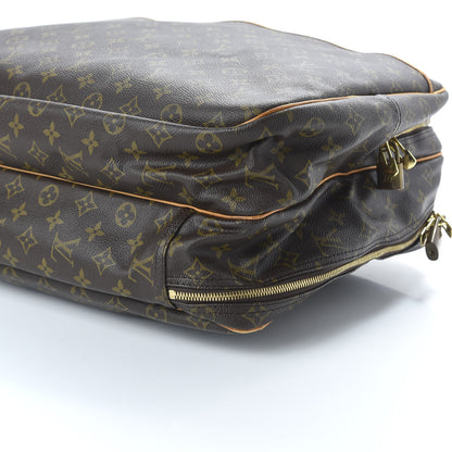 Louis Vuitton Monogram Alize 2 Compartment Luggage Travel Bag 7 of 10