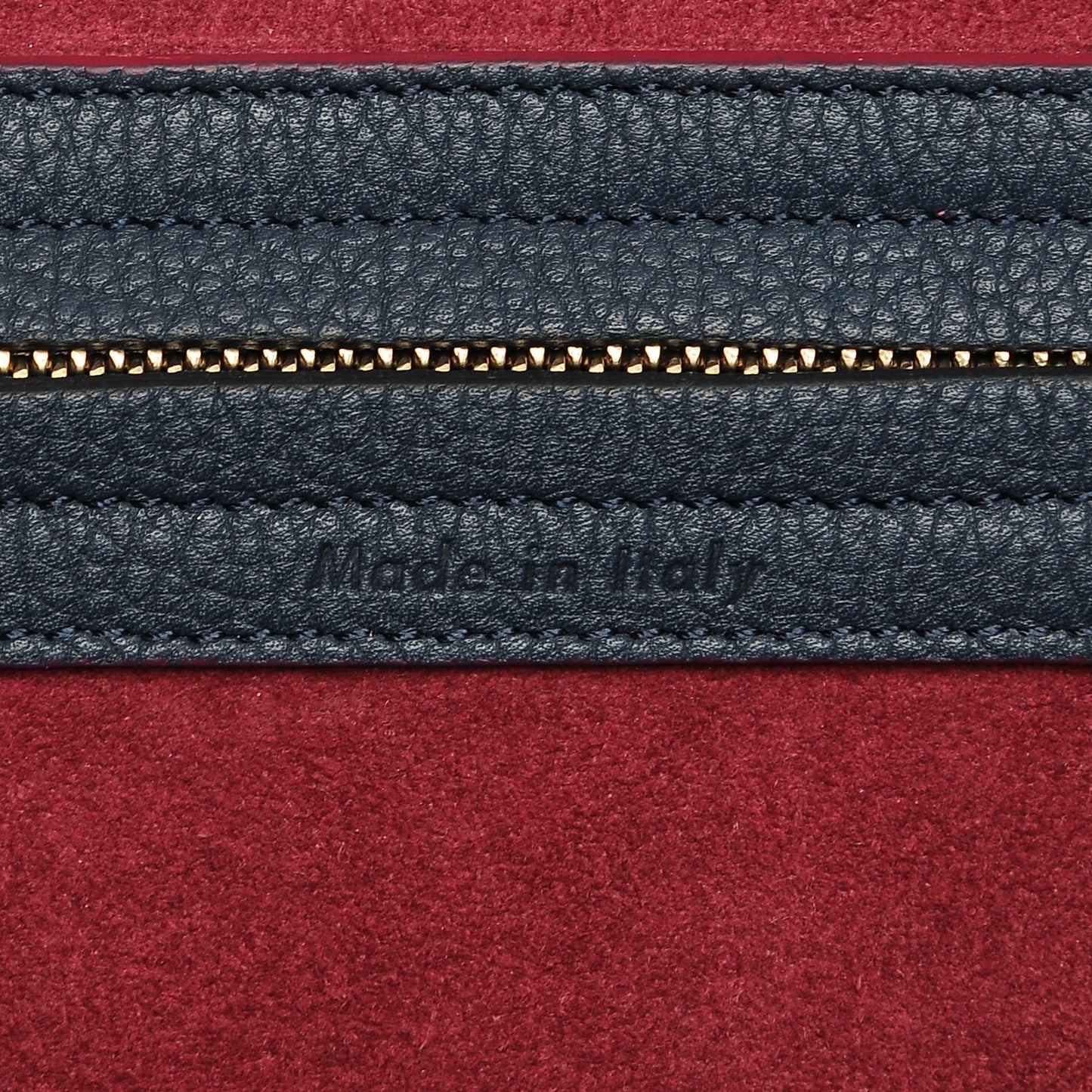 Baby Grained Calfskin Medium Phantom Luggage Steel Blue