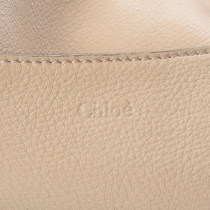 Chloe Calfskin Medium Marcie Round Zip Crossbody Bag Angora Beige 9 of 23