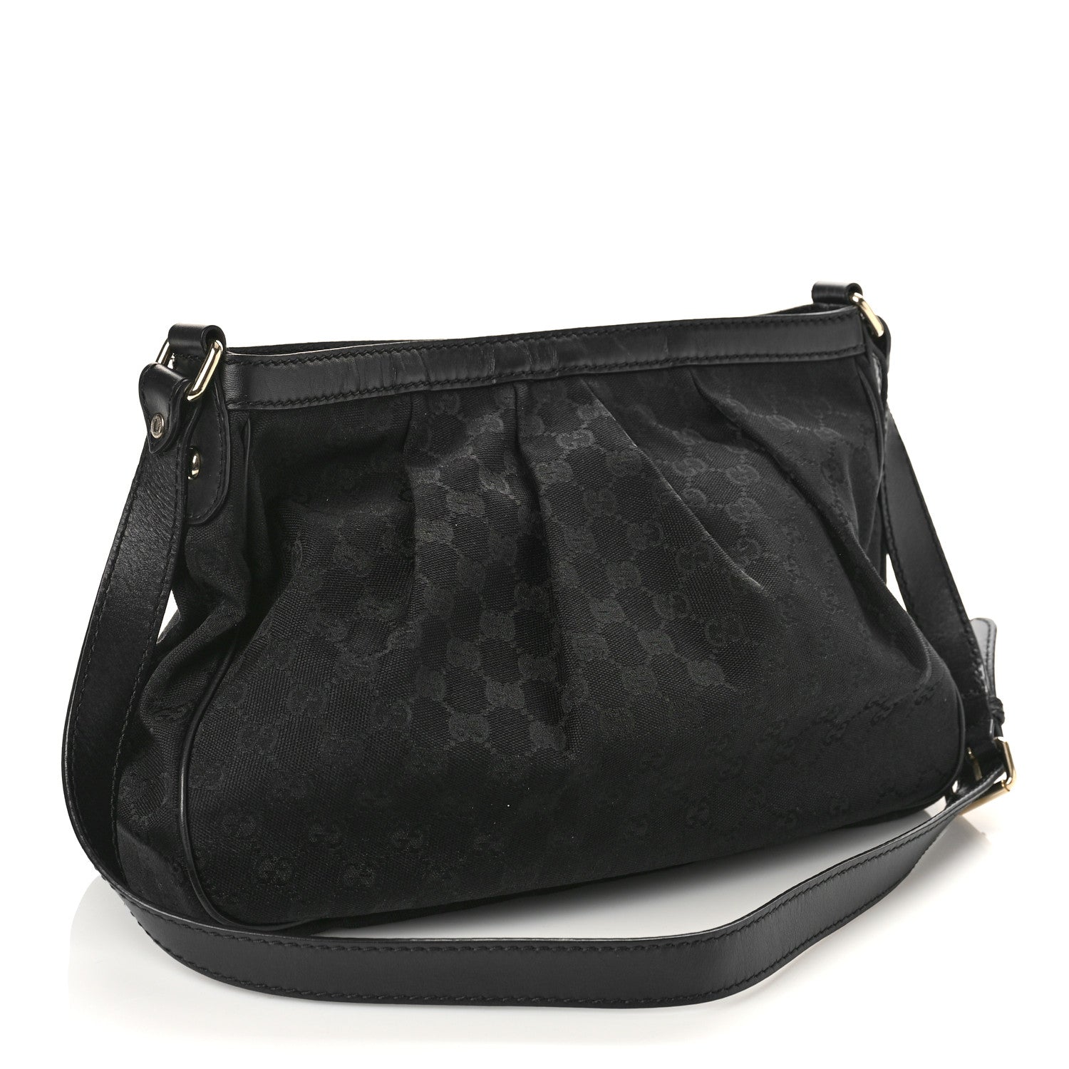 Gucci Monogram Sukey Messenger Bag Black 3 of 12