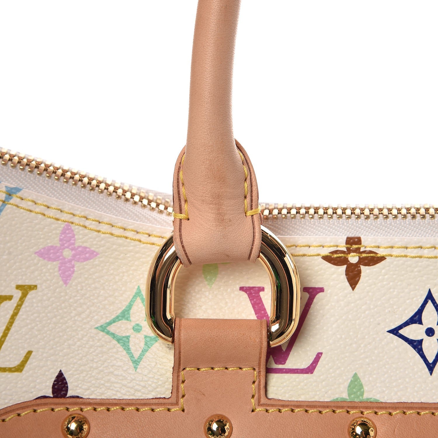 Louis Vuitton Monogram Multicolor Rita White 8 of 12