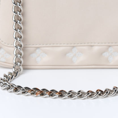 Louis Vuitton Lambskin Mama Broderie Pochette Ivory 14 of 14