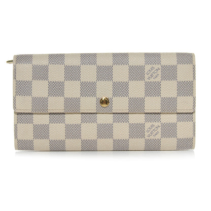 Louis Vuitton Damier Azur Sarah Wallet 1 of 7