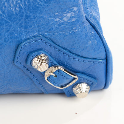 Balenciaga Agneau Giant 12 Silver Hardware Velo Bleu Lazuli 13 of 15