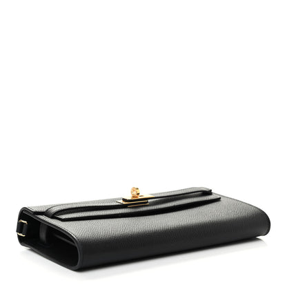 Hermes Epsom Kelly Wallet To Go Black 4 of 9