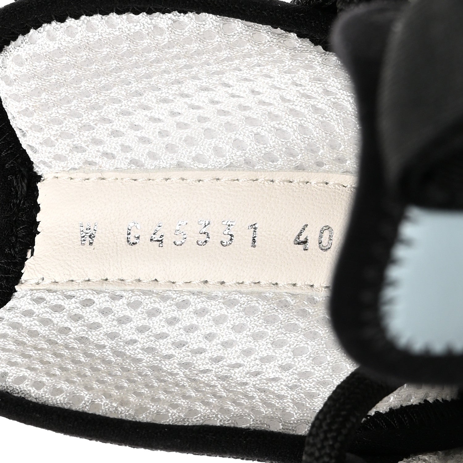 Chanel Suede Calfskin Nylon Grosgrain CC Sneakers 40 Light Blue 8 of 8