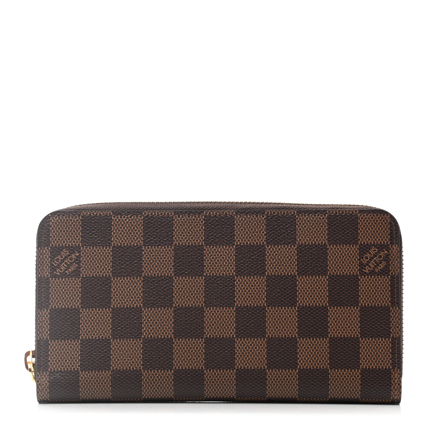 Louis Vuitton Damier Ebene Zippy Wallet Rose Ballerine 1 of 6