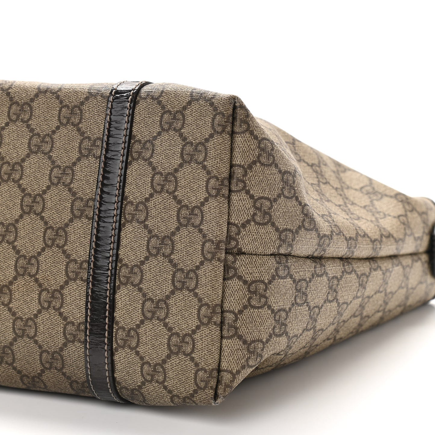 GG Plus Monogram Large Joy Tote Dark Brown