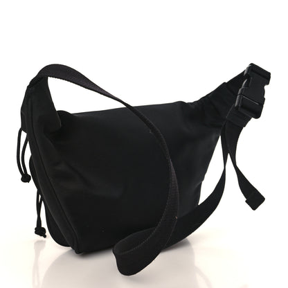 Balenciaga Nylon BB Logo Embroidered Explorer Beltpack Black 2 of 7