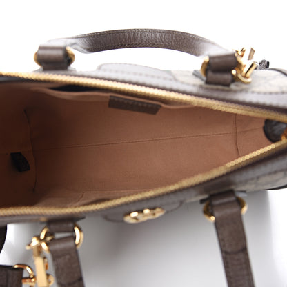 Gucci GG Supreme Monogram Small Ophidia Tote Bag Brown 4 of 9