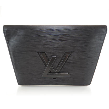Louis Vuitton Epi Pochette Trapeze Large Black 1 of 8