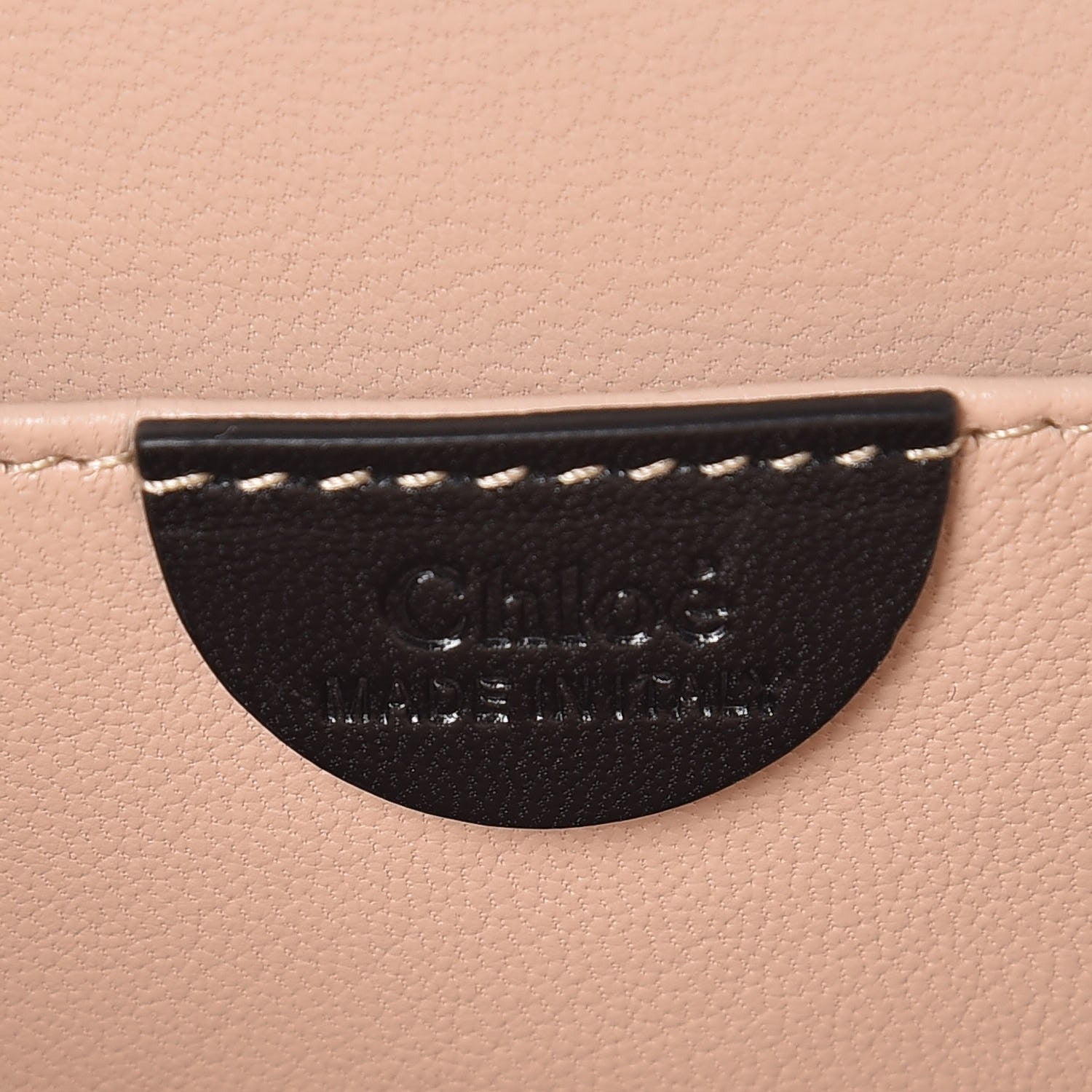 Chloe Calfskin Crystal Embellished Medium Elsie Shoulder Bag Black 7 of 9