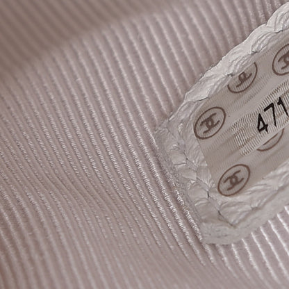 Chanel Caviar CC Flap Tote White 7 of 15