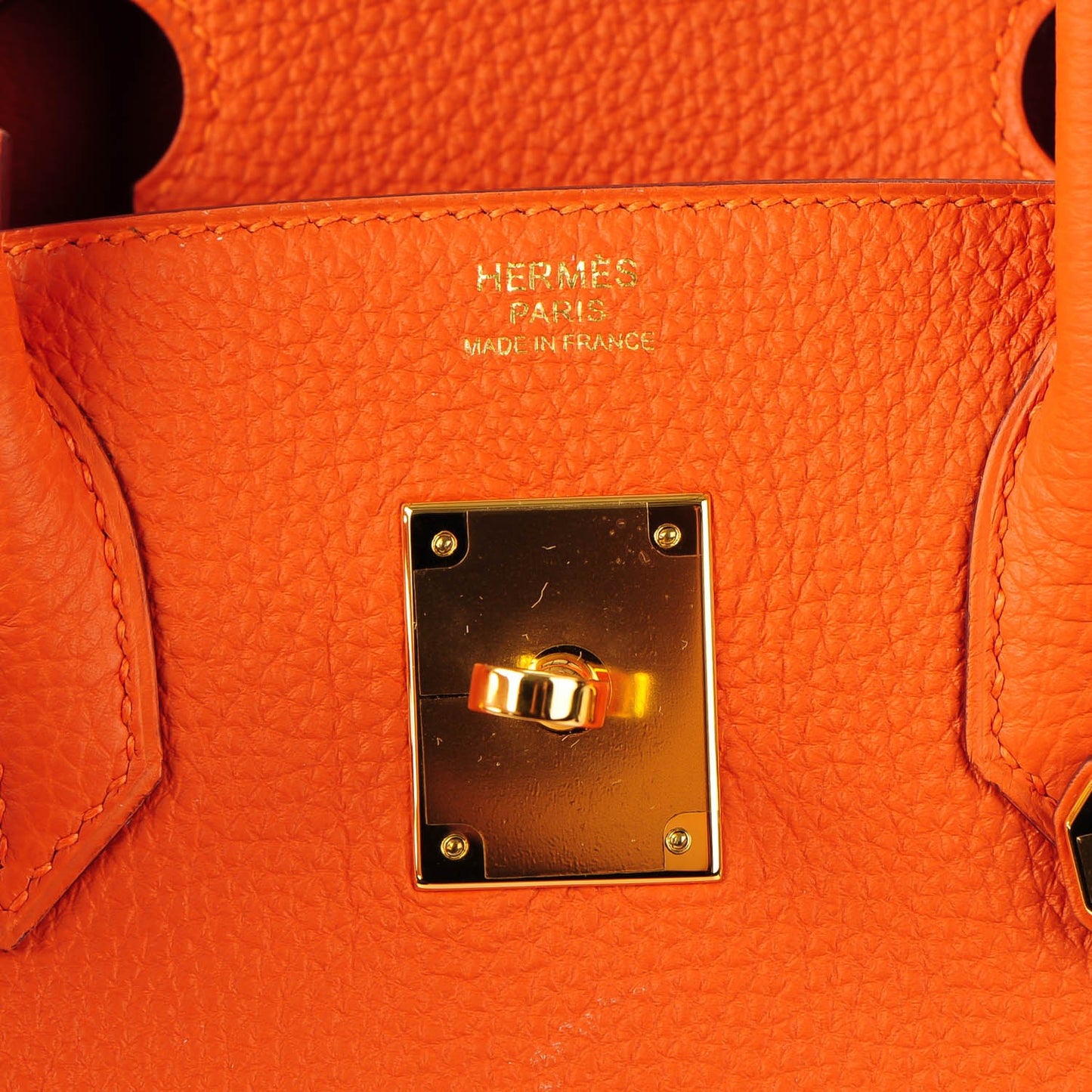 Togo Birkin 30 Orange
