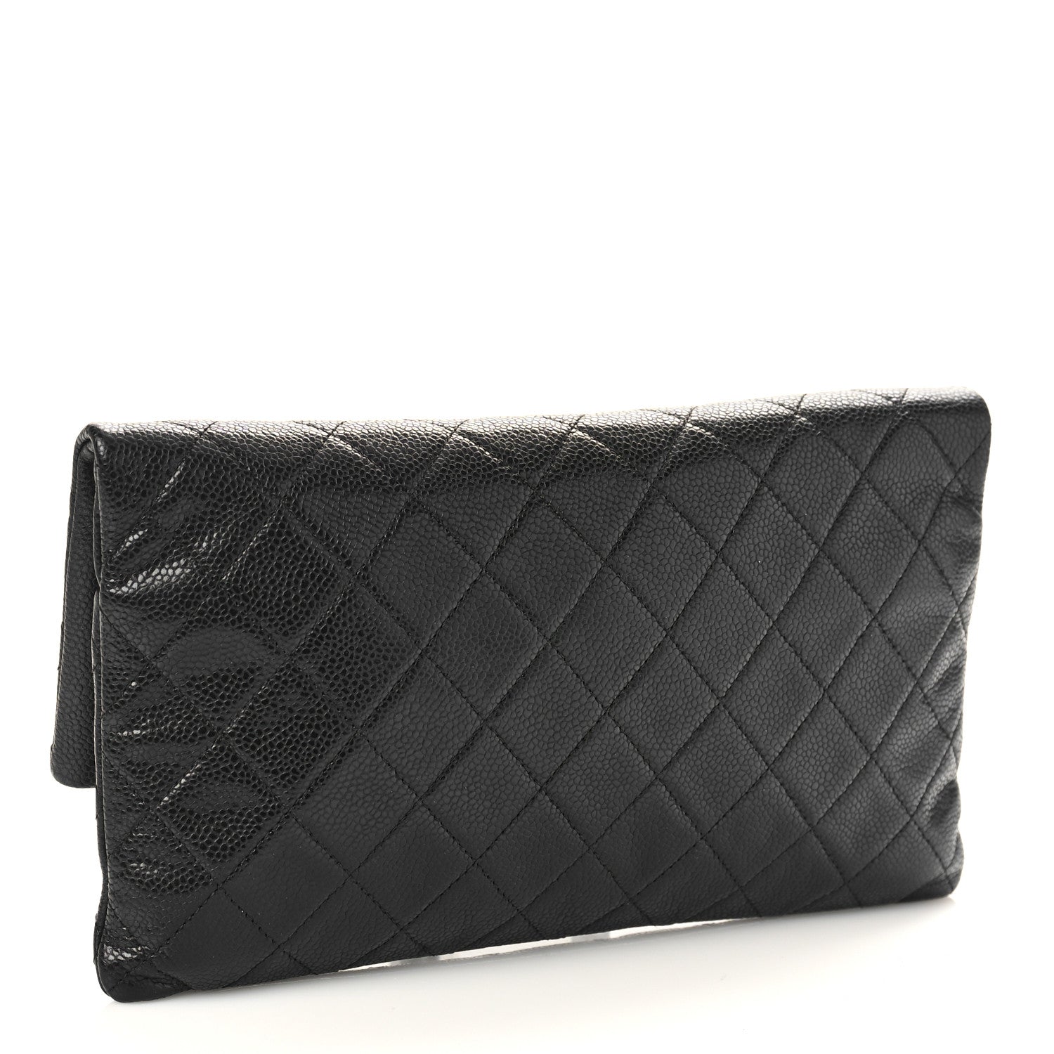Chanel Caviar Quilted CC Beauty Clutch Black 3 of 10