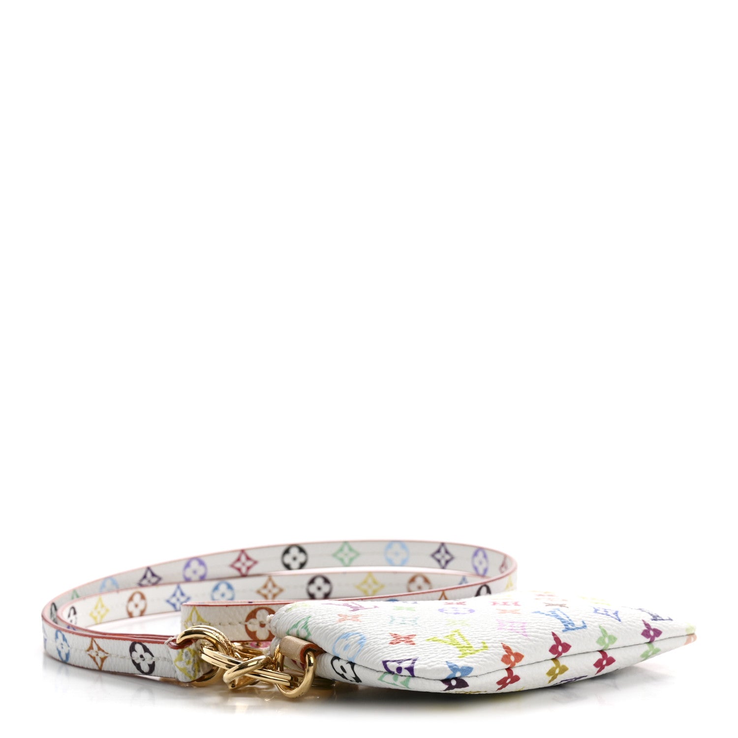 Louis Vuitton LV X TM Monogram Multicolor Phone Holder White 4 of 12