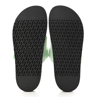 Hermes Epsom Womens Chypre Sandals 40.5 Vert Jade 5 of 7
