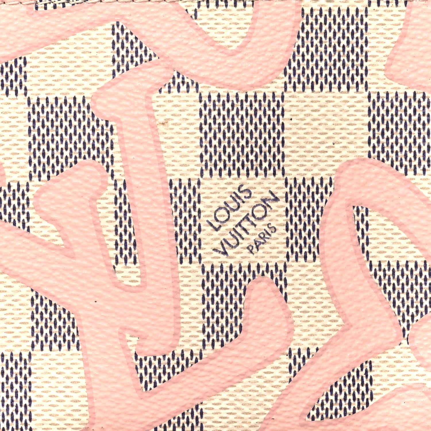 Louis Vuitton Damier Azur Tahitienne Mini Pochette Accessories 7 of 9