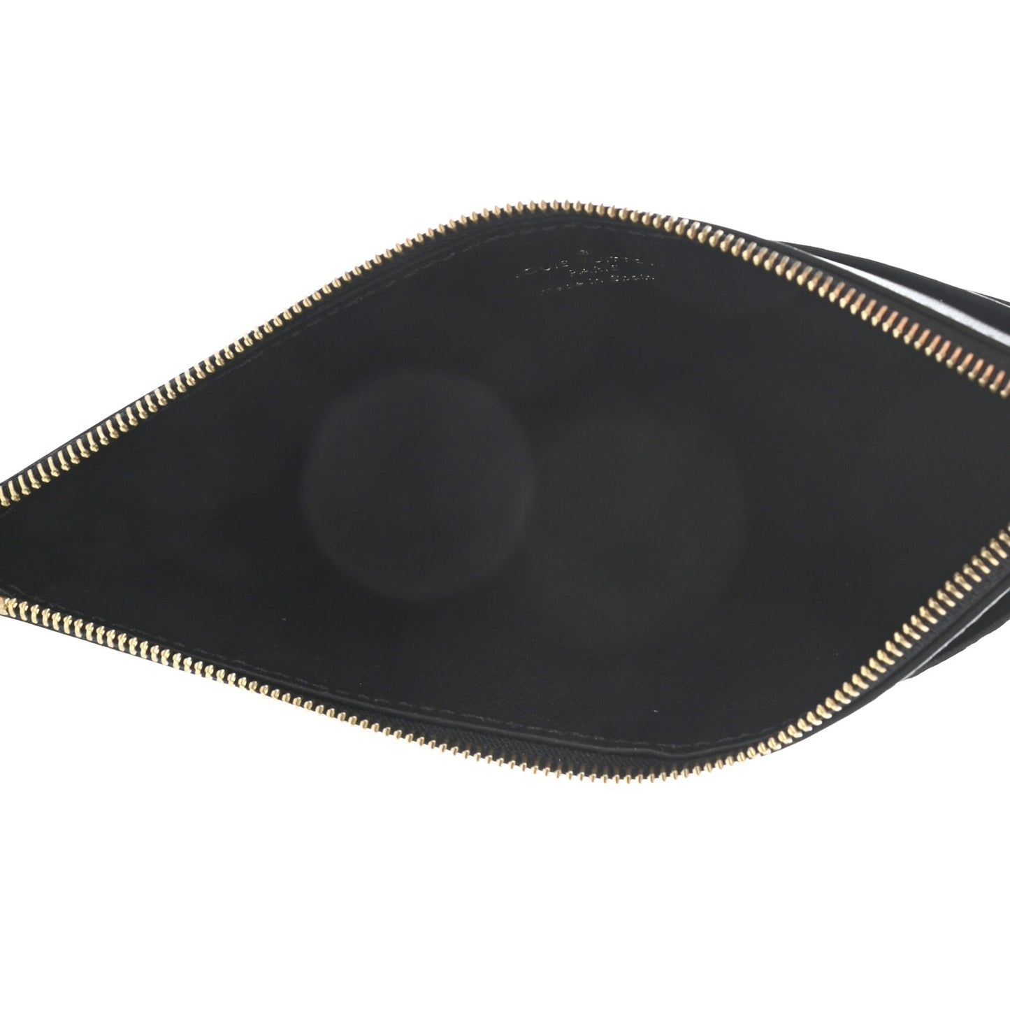 Monogram Slim Purse Black
