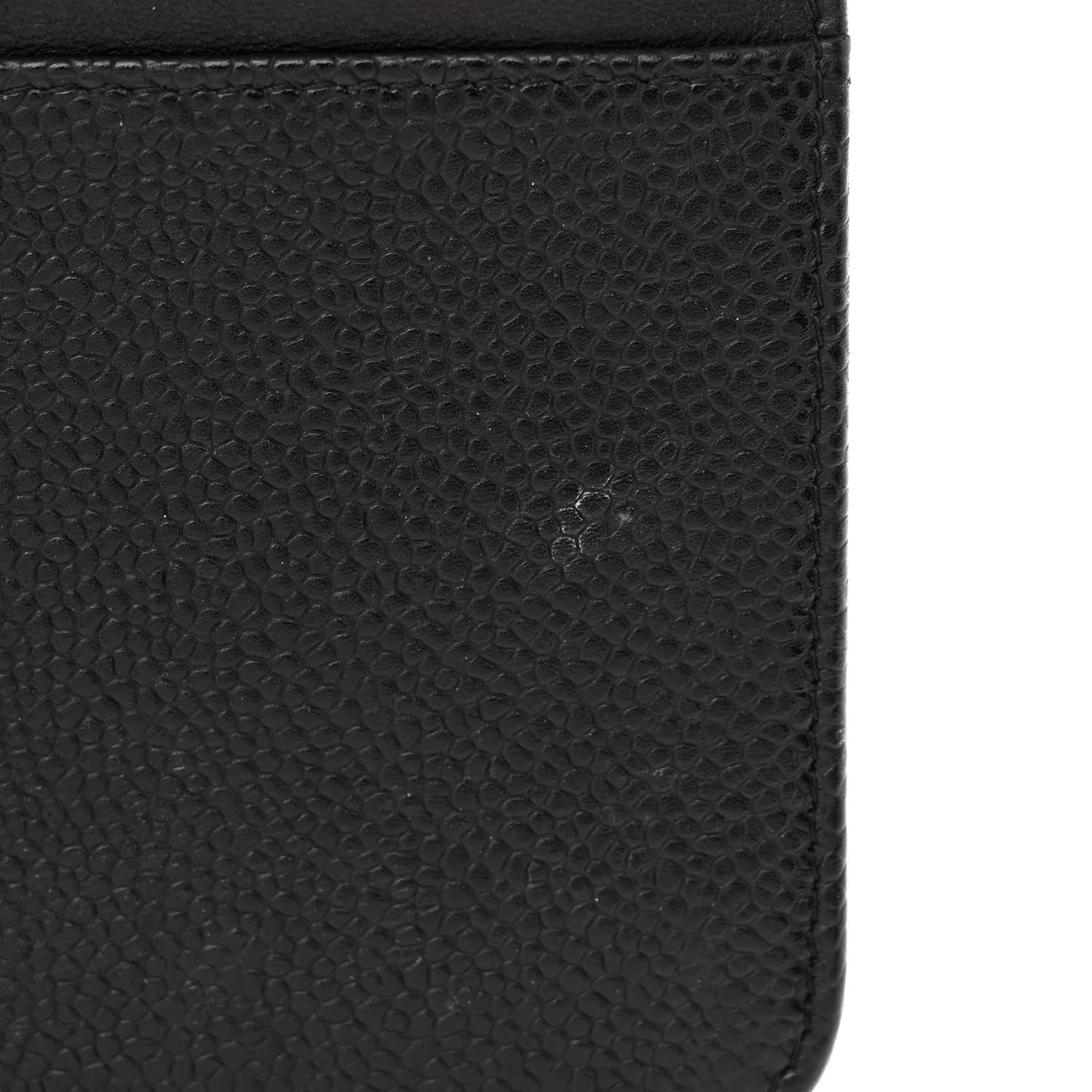 Chanel Caviar Timeless CC Wallet on Chain WOC Black 12 of 13