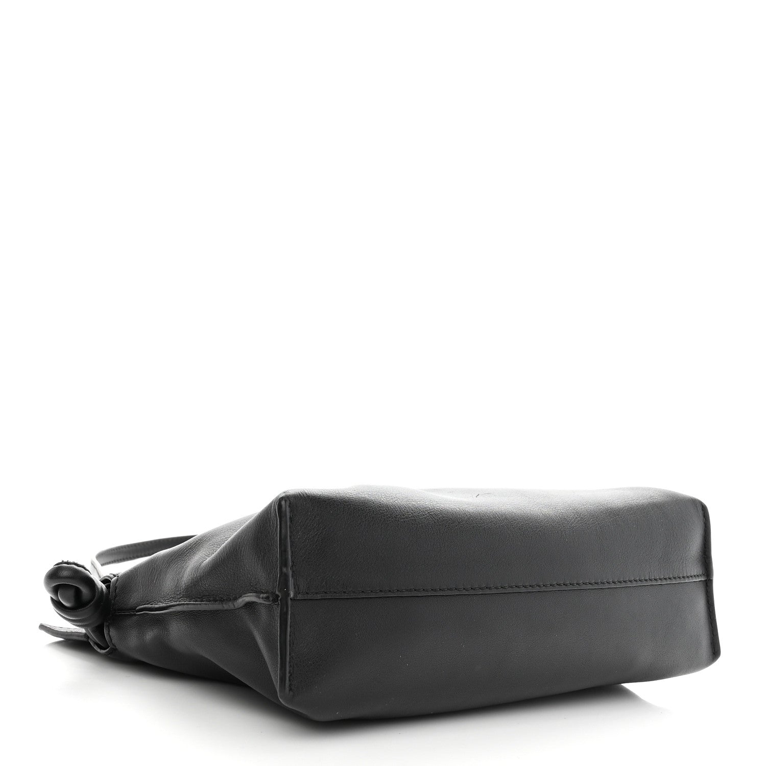 Loewe Calfskin Mini Flamenco Knot Clutch Black 3 of 6