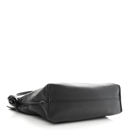 Loewe Calfskin Mini Flamenco Knot Clutch Black 3 of 6