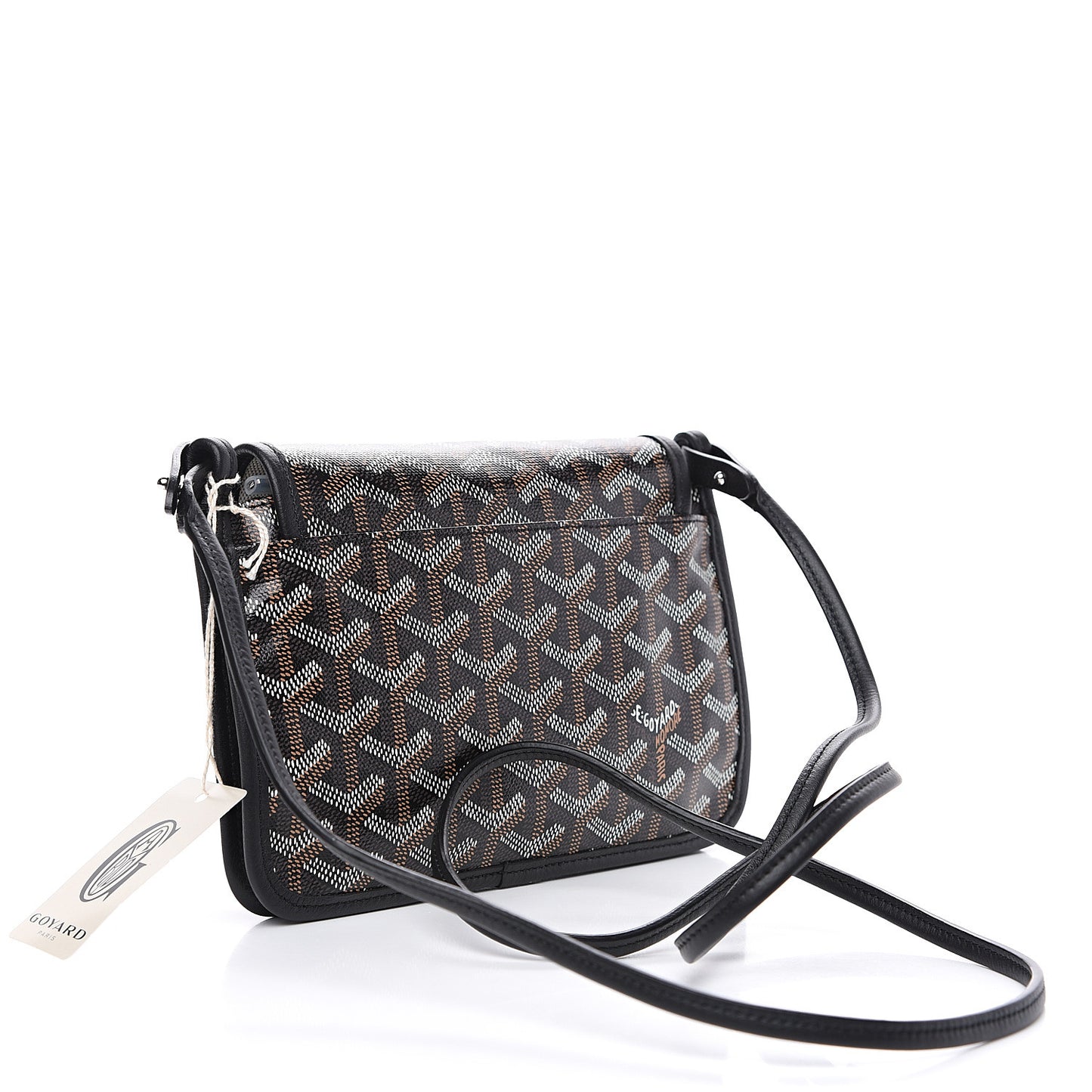 Goyardine Plumet Wallet Clutch Black