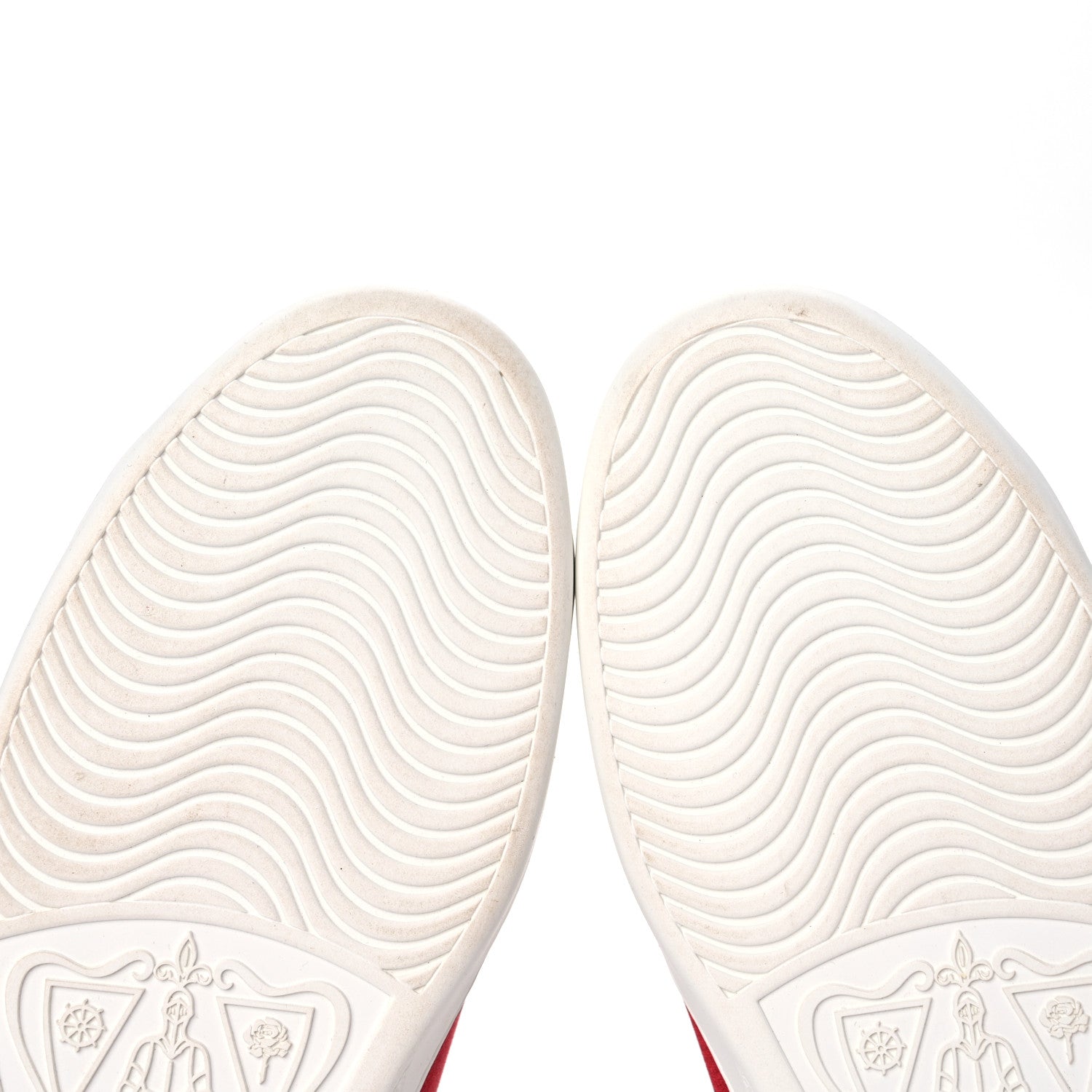 Gucci Calfskin Miro Soft Web Embroidered Mens Ace Sneakers 8 White Green 11 of 13