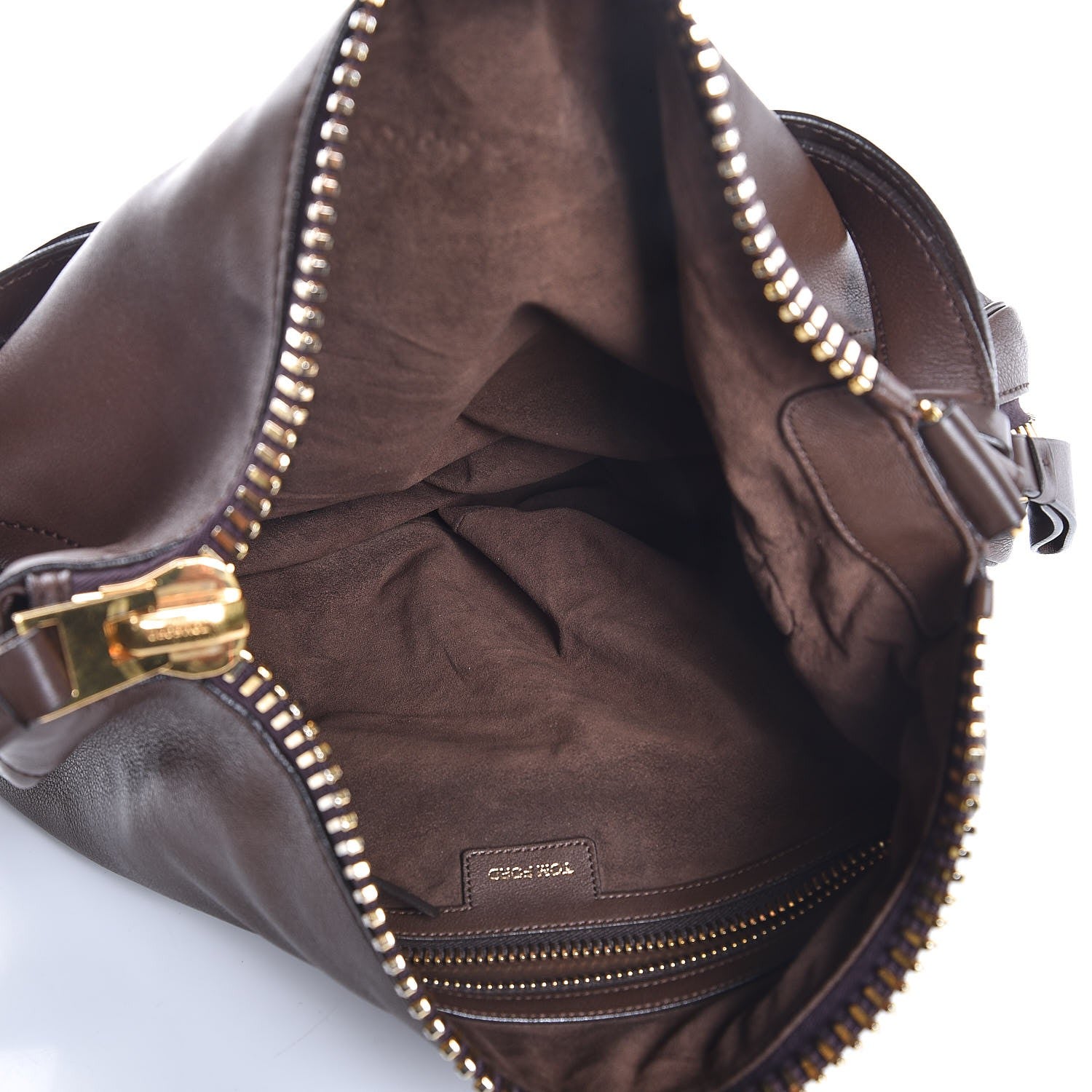 Tom Ford Calfskin Day Bag Brown 5 of 8