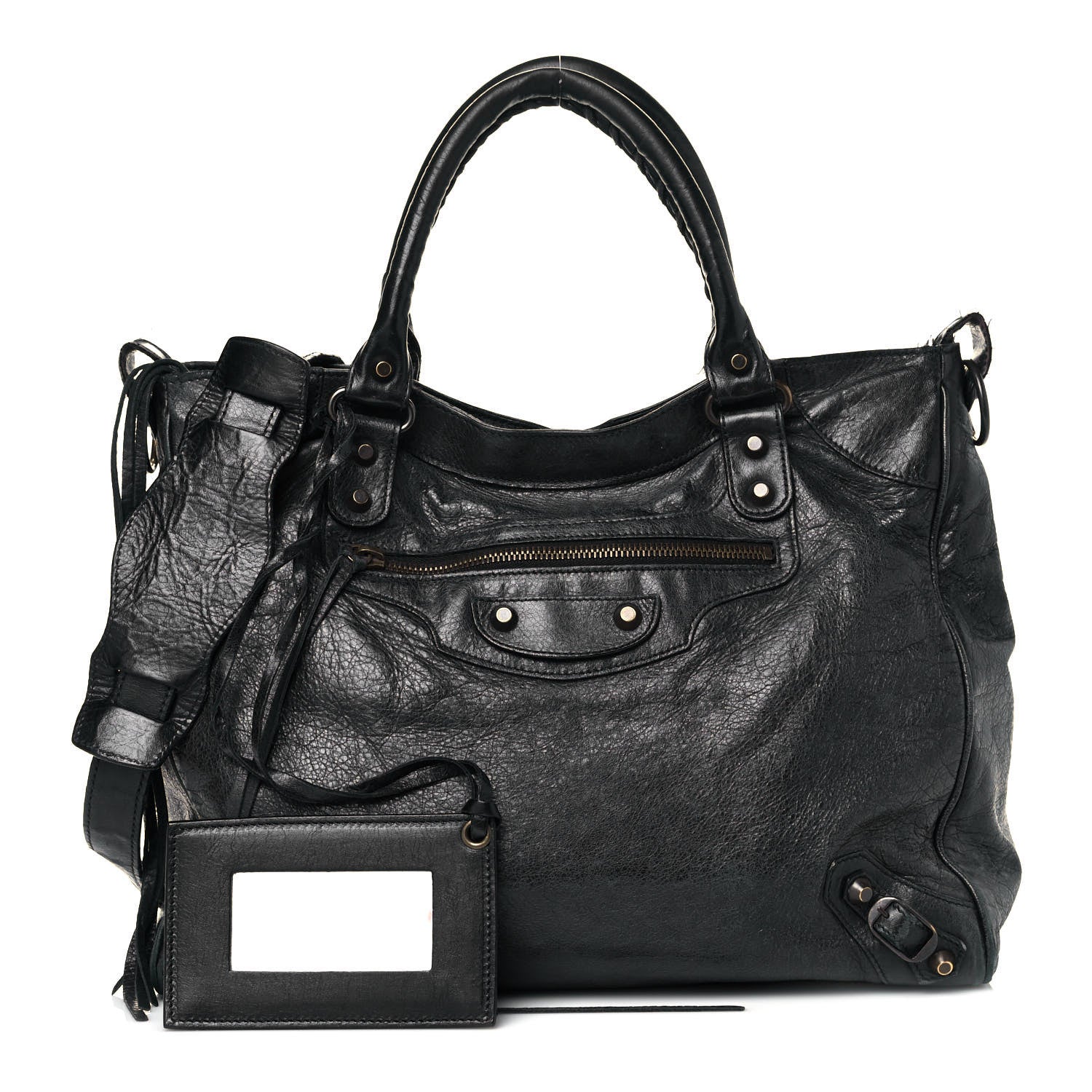 Balenciaga Agneau Classic Hardware Velo Black 1 of 13