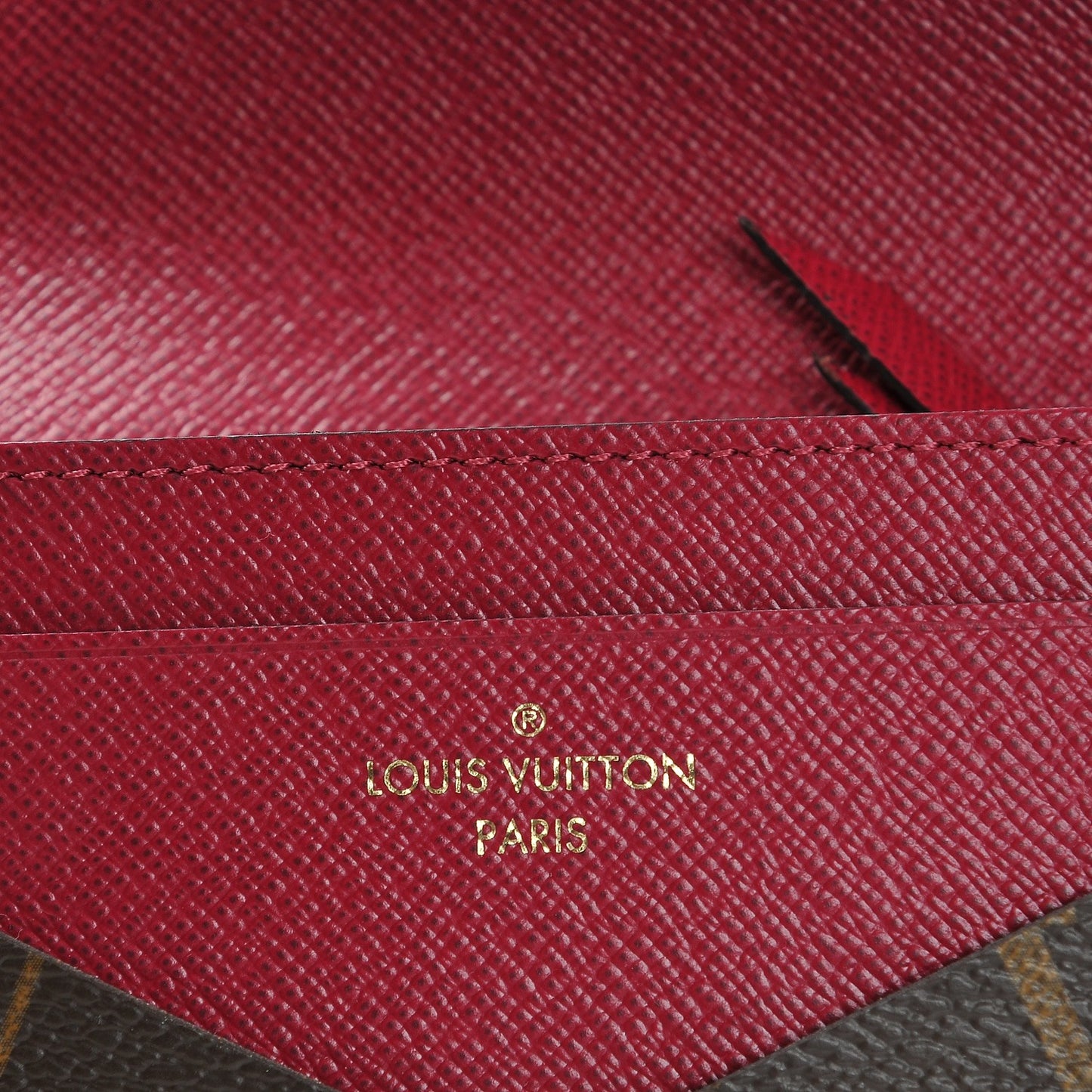 Monogram Jeanne Wallet Fuchsia