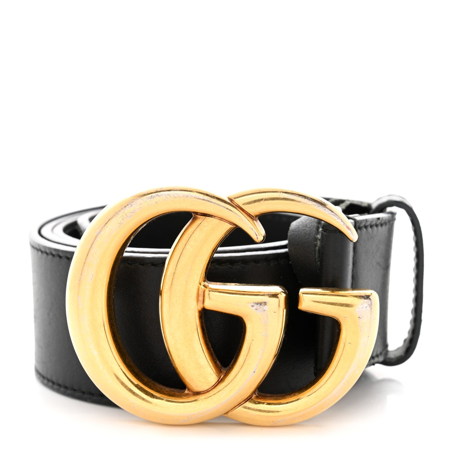 Calfskin Double G 40mm Belt 85 34 Black