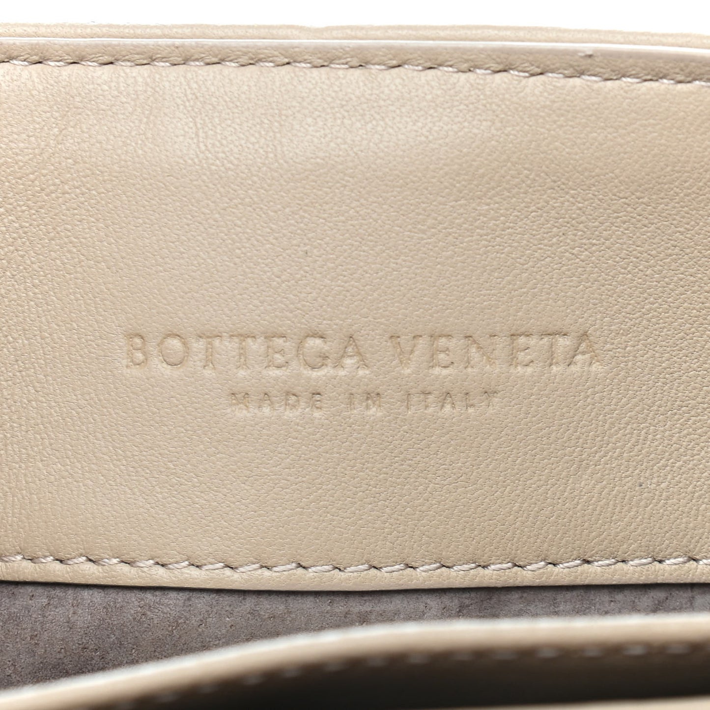 Nappa Intrecciato Baby Olimpia Shoulder Bag Mink