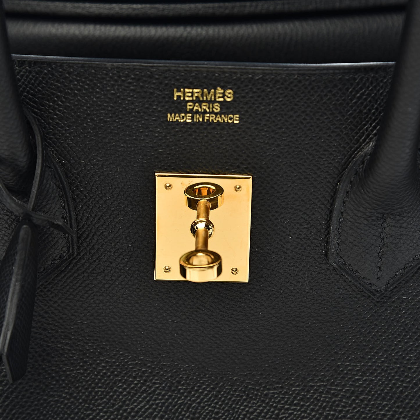 Epsom Birkin 35 Black