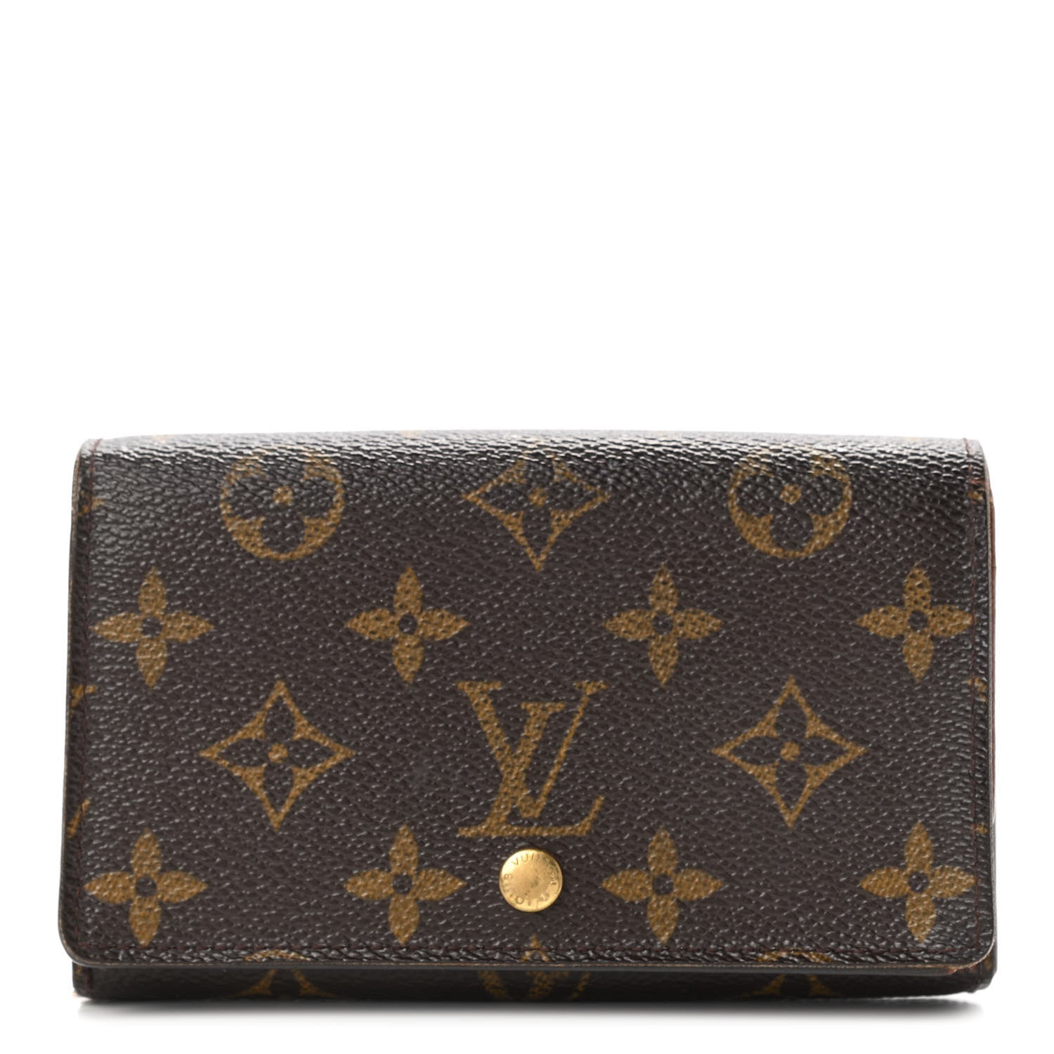 Louis Vuitton Monogram Porte-Monnaie Tresor Wallet 1 of 7