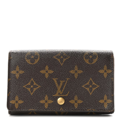 Louis Vuitton Monogram Porte-Monnaie Tresor Wallet 1 of 7