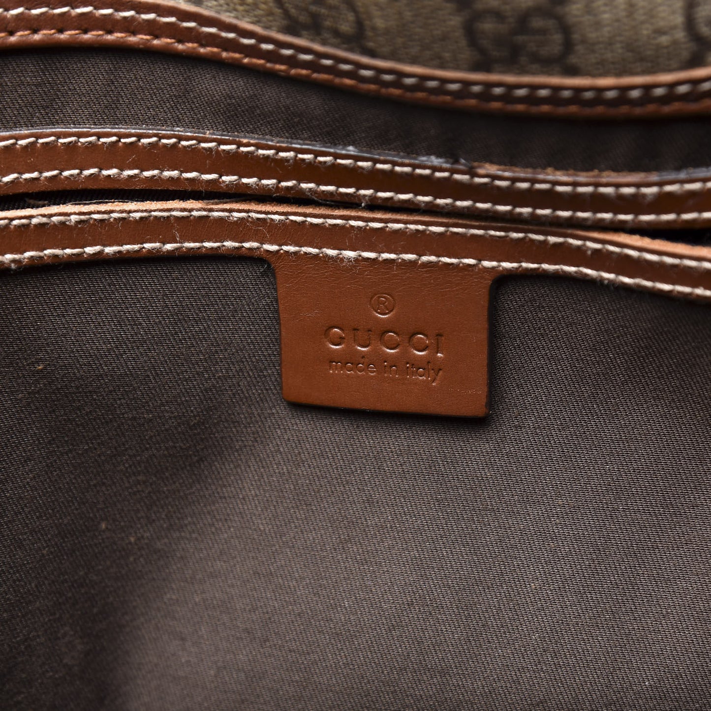 GG Plus Monogram Medium Joy Shoulder Bag Brown