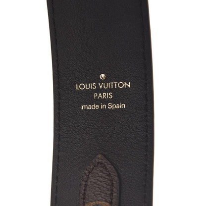 Louis Vuitton Monogram Bandouliere Shoulder Strap Black 3 of 6