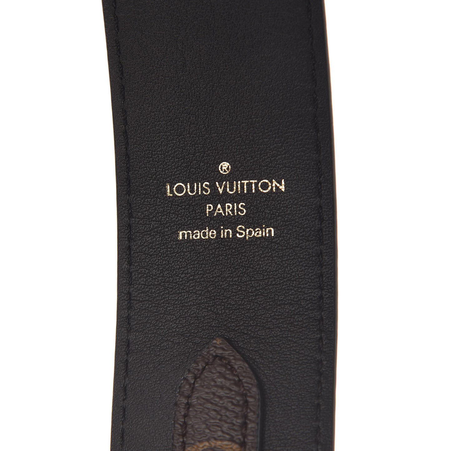 Monogram Bandouliere Shoulder Strap Black