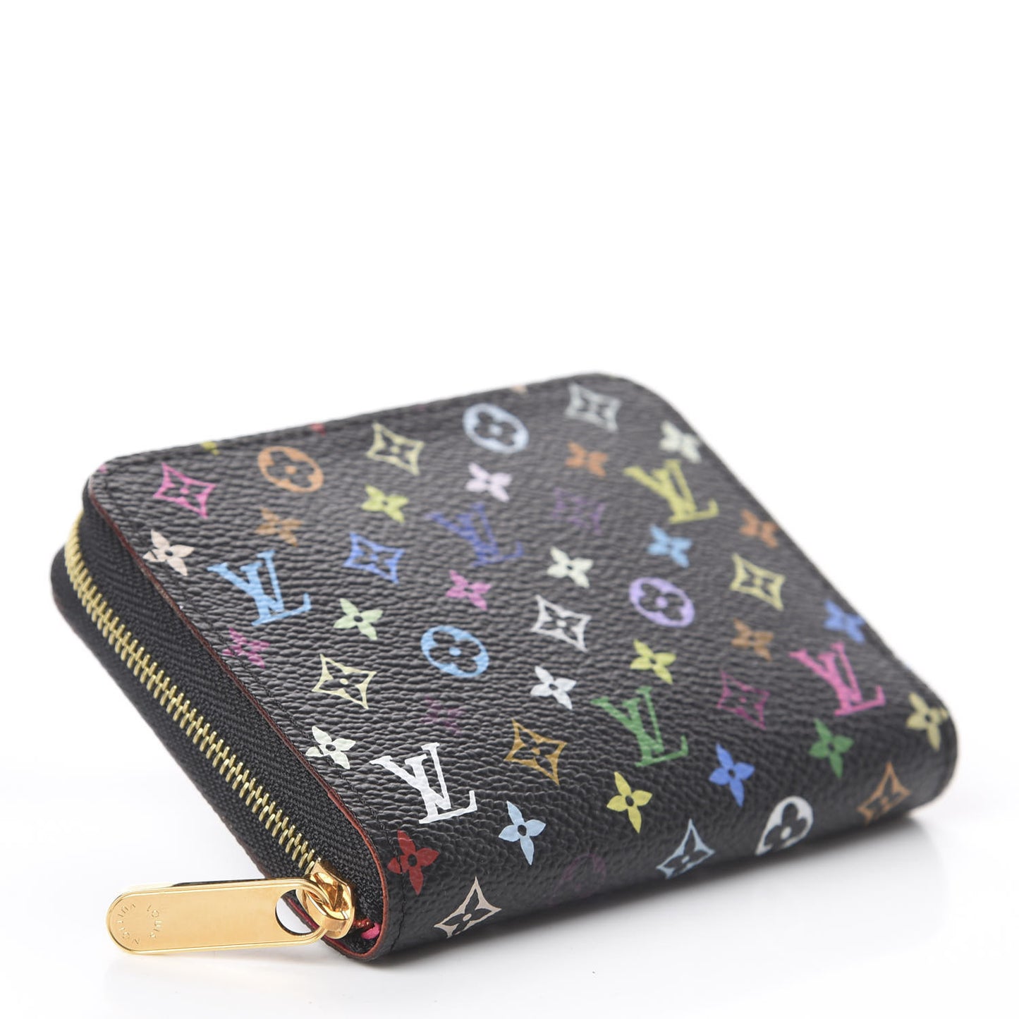 Monogram Multicolor Zippy Coin Purse Black Grenade