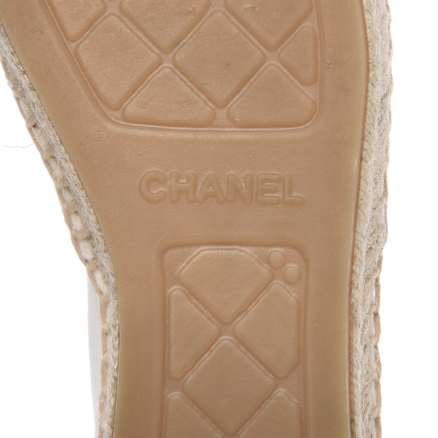 Fabric Biarritz CC Espadrilles 37 Beige