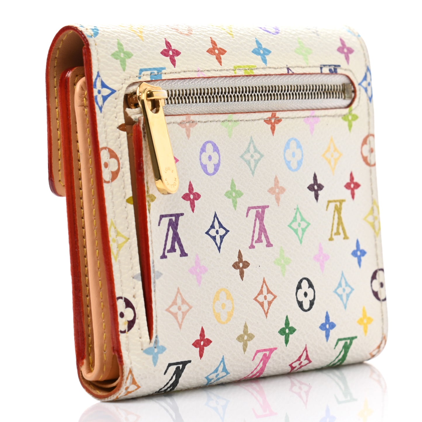 Monogram Multicolor Koala Wallet White