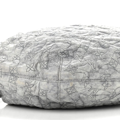 Louis Vuitton Lambskin Olympe Nimbus GM Gris Perle 8 of 17
