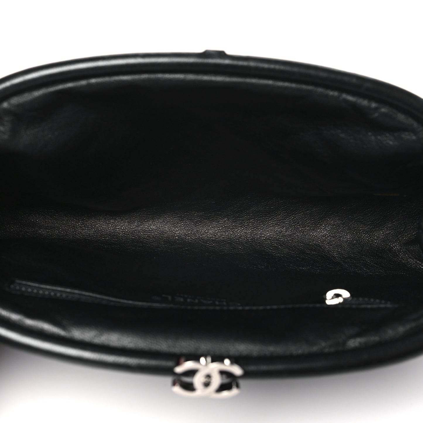 Lambskin Quilted Timeless Clutch Black