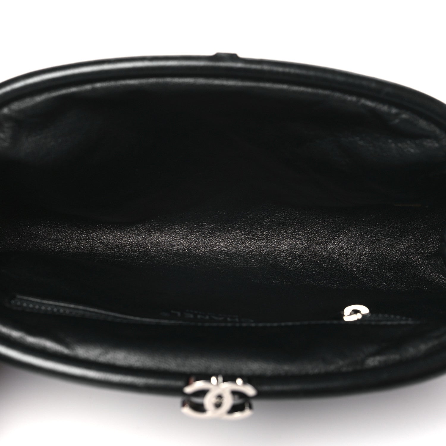 Chanel Lambskin Quilted Timeless Clutch Black 5 of 10