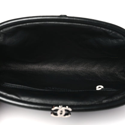 Chanel Lambskin Quilted Timeless Clutch Black 5 of 10