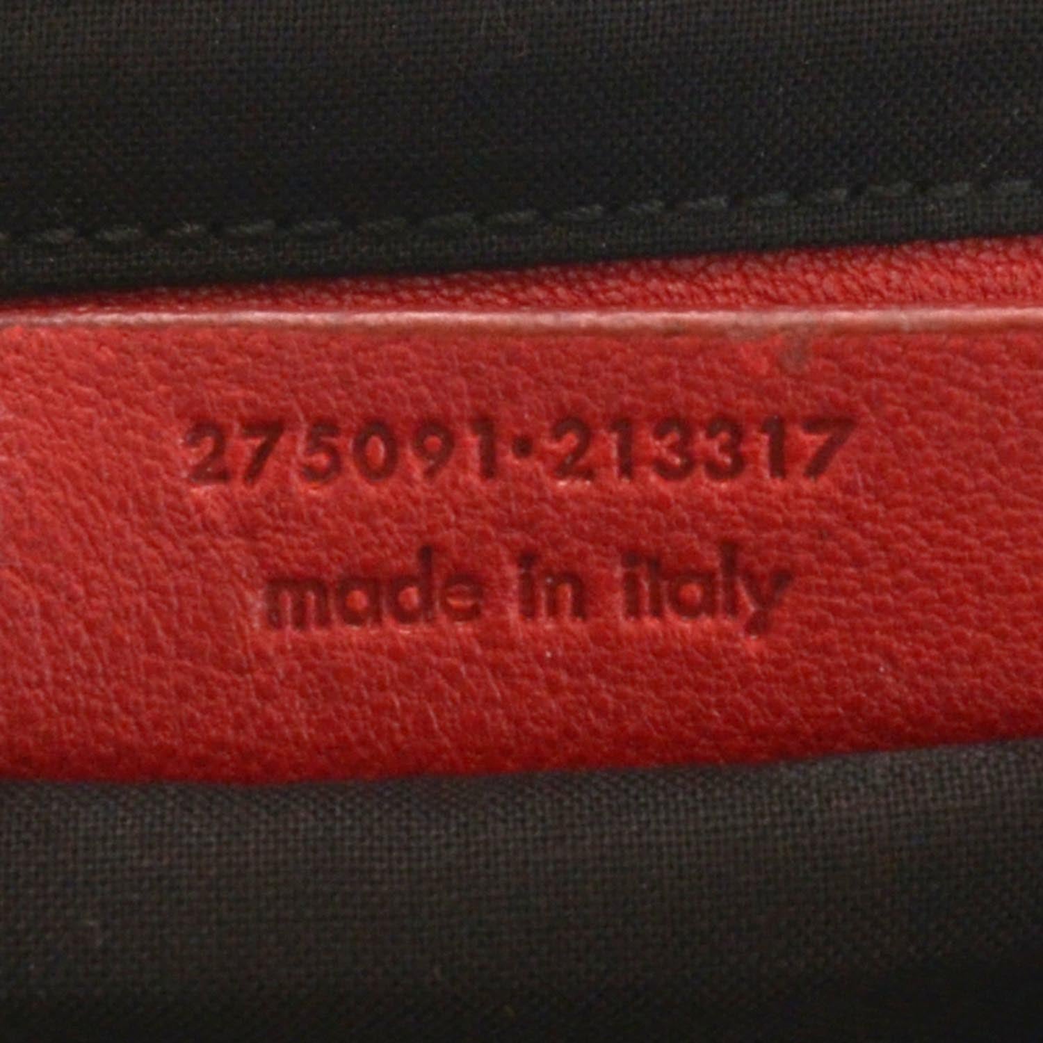 Saint Laurent Sheepskin Large Cabas ChYc Red 6 of 7