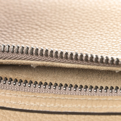 Celine Drummed Calfskin Mini Luggage Dune 13 of 13